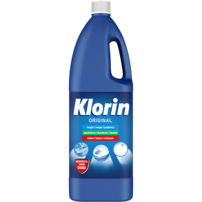 Klorin 1,5 liter  desinficerende rengringsmiddel til klorbestandige overflader og tekstiler