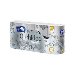 Toiletpapir Orchidea 56rl 3lag Hvid Nyfiber 21,25m