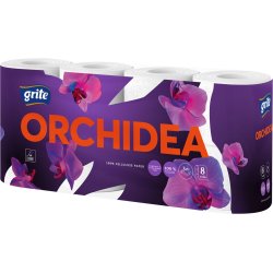 Toiletpapir Orchidea 56rl 3lag Hvid Nyfiber 21,25m