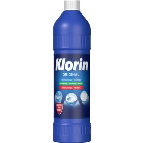 Klorin 750ml  desinficerende rengringsmiddel til klorbestandige overflader og tekstiler