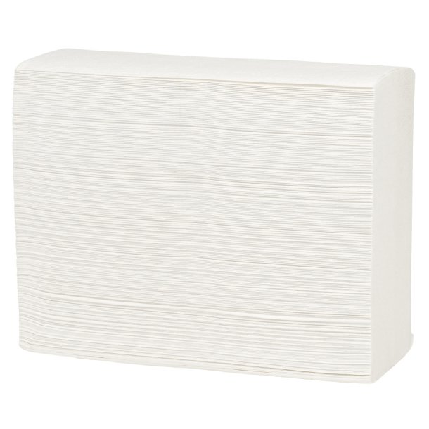 H�ndkl�deark, Z-fold, 4000ark, 2lag, Hvid Nyfiber