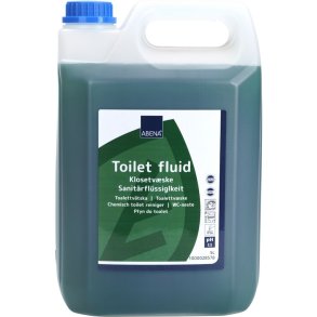 klosetvske med farve og duft, 2x5 ltr