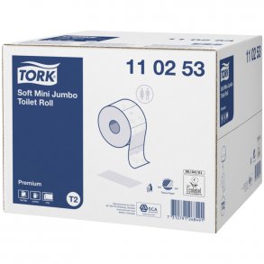 Tork Prem. Jumbo Mini T2, 12rl 2lag 1214ark
