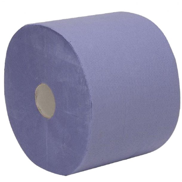 Vrkstedsrulle bl, 2lag , 360m, blandingsfiber.
