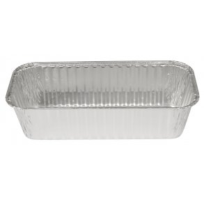 Alu-bakke med rullekant, 1100ml