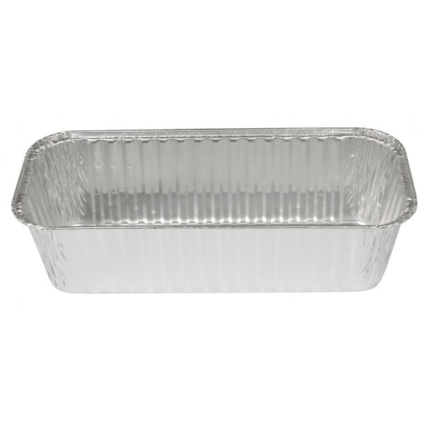 Alu-bakke med rullekant, 1100ml