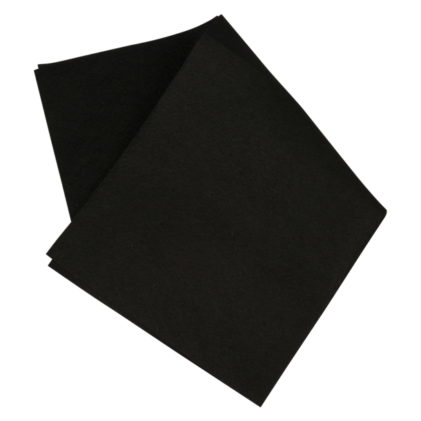 Alt-mulig-klud, sort, perforeret, 400stk