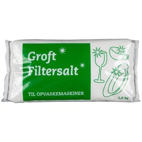 Filtersalt groft, til alle typer opvaskemaskiner