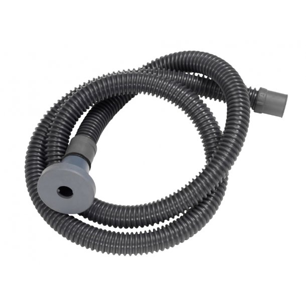 Pfyldningsslange, sort med universalstuds