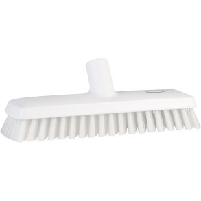 Vikan Gulvskrubbe, m/gevind 27,5cm, Hvid