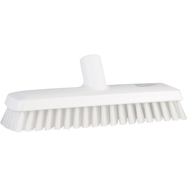 Vikan Gulvskrubbe, m/gevind 27,5cm, Hvid