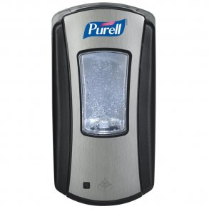 Purell LTX-12 berringsfri dispenser, sort/chrom 1200ml