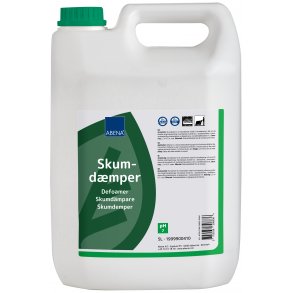 Skumdmper, 5ltr, uden farve og parfume