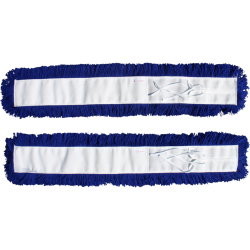 Saksmopgarn acryl, Bl, 2x1 meter