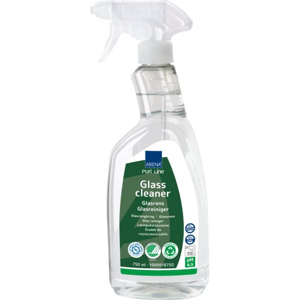 Puri-Line glasrens, 750 ml  klar-til-brug, uden farve og parfume