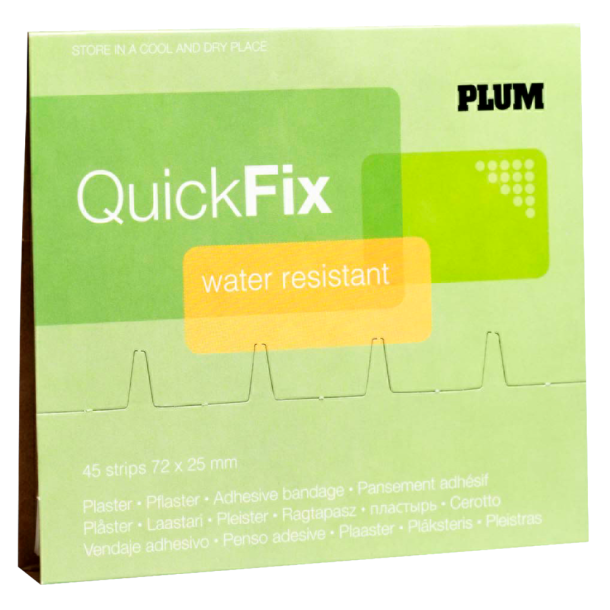 Plum QuickFix Water Resistant plaster, 45 stk