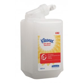 KC Hnddesinfektion, 1 liter, med alkohol, Kleenex Gel