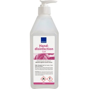 Hnddesinfektion, 85%, 600ml gel, med pumpe