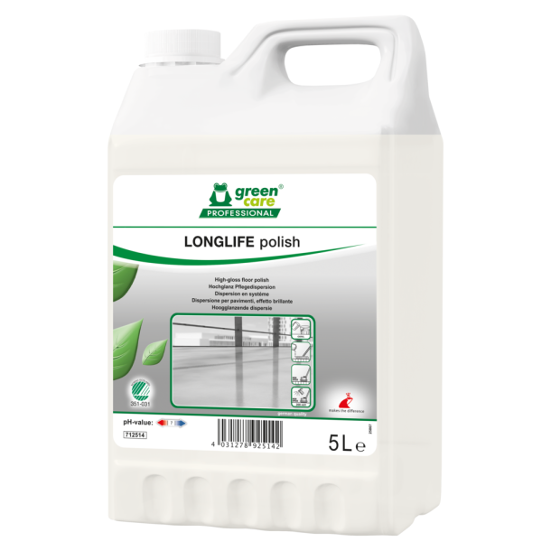 Tana Longlife Polish, 5 l, blank, skridsikker, uden f/p