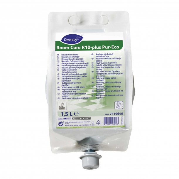Room Care R10-Plus Pur-Eco, Neutral gulvrengring, 1,5Liter