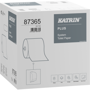 Katrin Plus Toilet 800, 36rl hvid, 2lag 85mtr 684ark