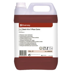 TASKI Sani 4 in 1 Plus Conc, 2 x 5 L � reng�rings- og desinfektionsmiddel