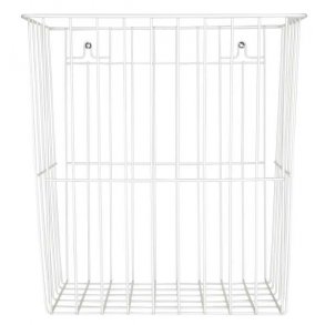 Hvid Trdkurv 20ltr, Vg eller gulvmonteret.