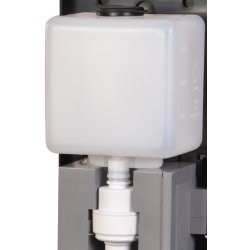 Berringsfri dispenser til pfyldning, hvid, 1,2 ltr