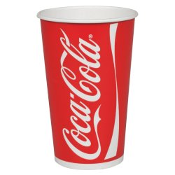 Coca Cola bger rd 40/50cl # pap 1000stk