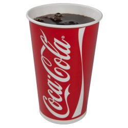 Coca Cola bger rd 40/50cl # pap 1000stk