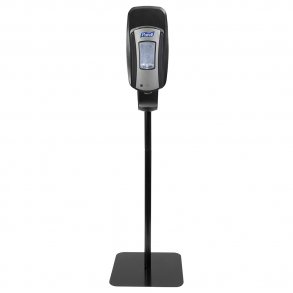 Gulvstander sort, passer bl.a til Purell 