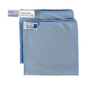 Nordisk Microfiber, Glasklud, Bl, 40x40cm, Performance