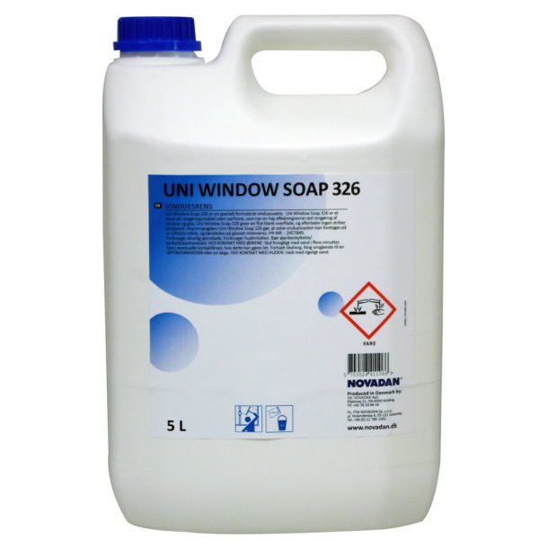 Novadan Uni Window Soap 326 5ltr