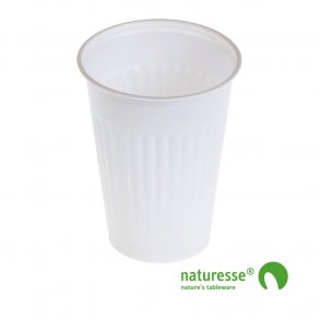 Automatbger, Hvid, 21cl, komposterbar, 2000 stk, excl afgift