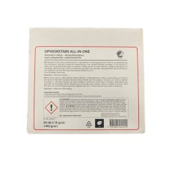 All-in-one, Opvaske Tabs, 80 stk. i selvoplselig folie