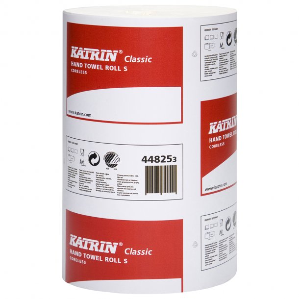 Katrin 448257 Classic S hylsels, hvid, 1-lag 116m (Miljmrket)