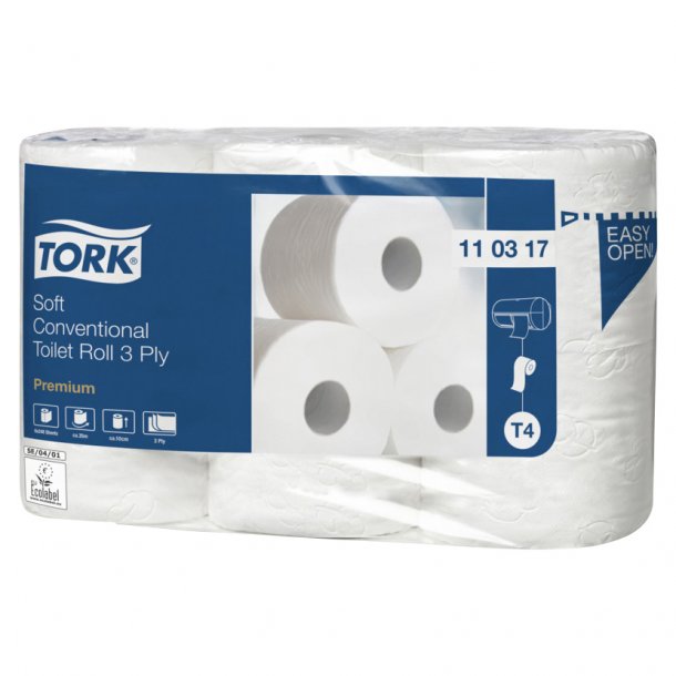 Tork Prem. Toilet X-Soft T4 3lag 35mtr 42rl
