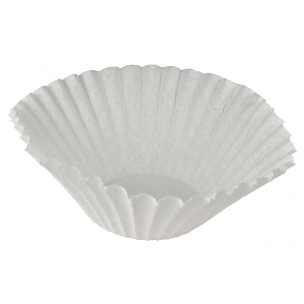 Foldefilter/sklfilter hvid, 110/360mm 250stk