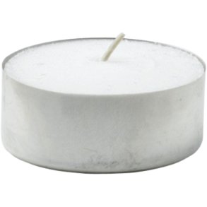 Fyrfadslys, ASP-Holmblad, hvid, 6 timer, 6x100stk