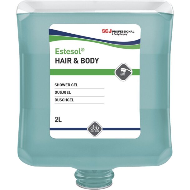 DEB Estesol Hair &amp; Body h�nds�be 2 L