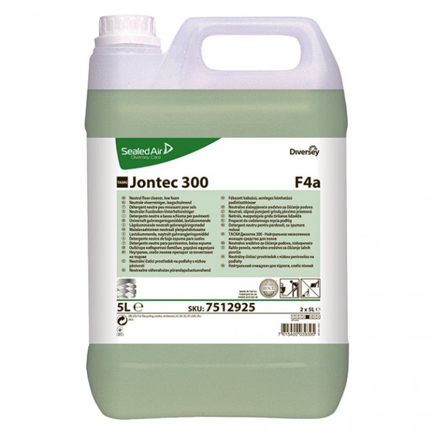 TASKI Jontec 300, F4a, Universal gulvrengring, 5 liter 
