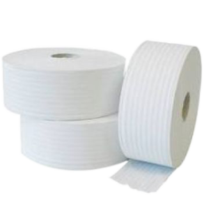 Jumbo Toiletpapir 360 m, Hvid, 2-lag, genanvendt