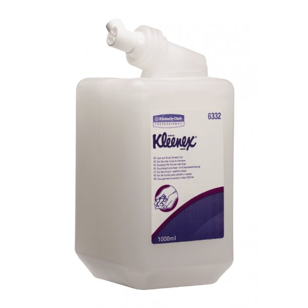 KC Hair &amp; Bodyshampoo m/parfume og balsam,1ltr