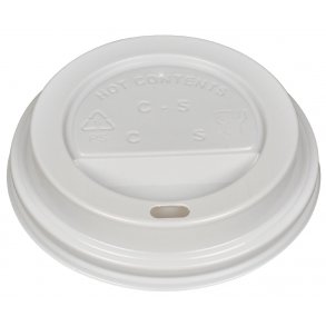 Drikkelg, hvid polystyren til Beans, til 36 og 48cl, 1000stk