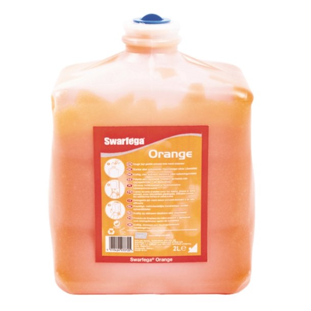 Swarfega Orange, Hndrens med mikropolykugler, 6x2ltr 
