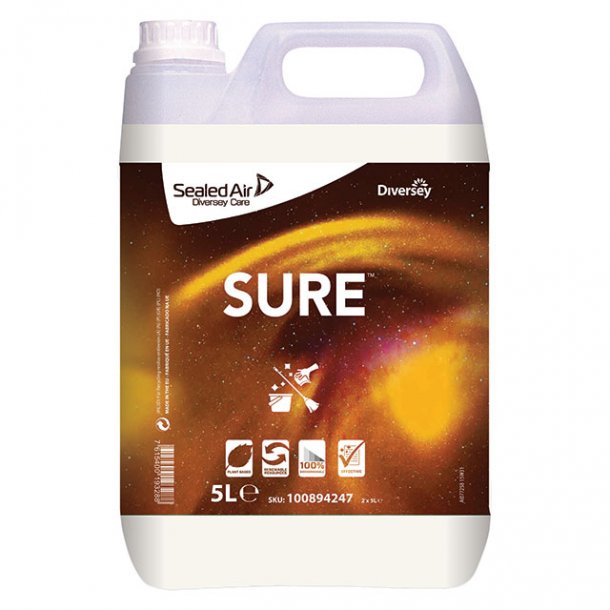 SURE Cleaner &amp; Degreaser, Grovrengringsmiddel, 5 l