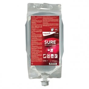 SURE Washroom Cleaner QS, 2x2,5ltr, Kalkfjerner og Sanitetsrengring