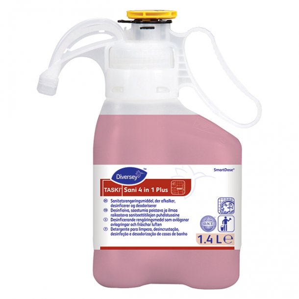 Taski Sani 4 in 1 Plus, Sanitetsrengring, SD, 1,4ltr, 