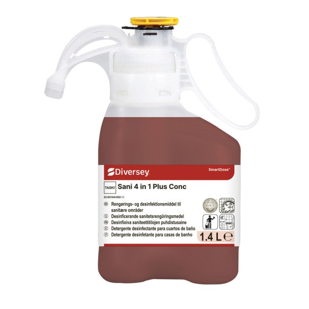 Taski Sani 4 in 1 Plus conc. Sanitetsreng�ring, SD, 1,4 L 