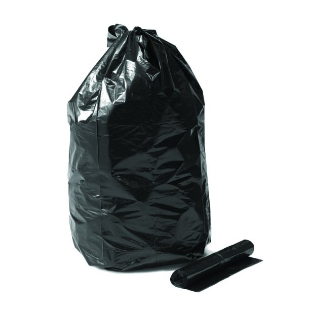 Affaldss�kke sort 42 my 70 x 110 cm 20 ruller